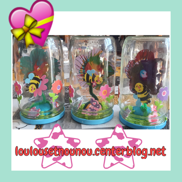 Petite fleur sous cloche