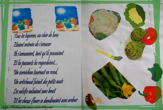 Paroles De Clipounets La Ronde Des Légumes